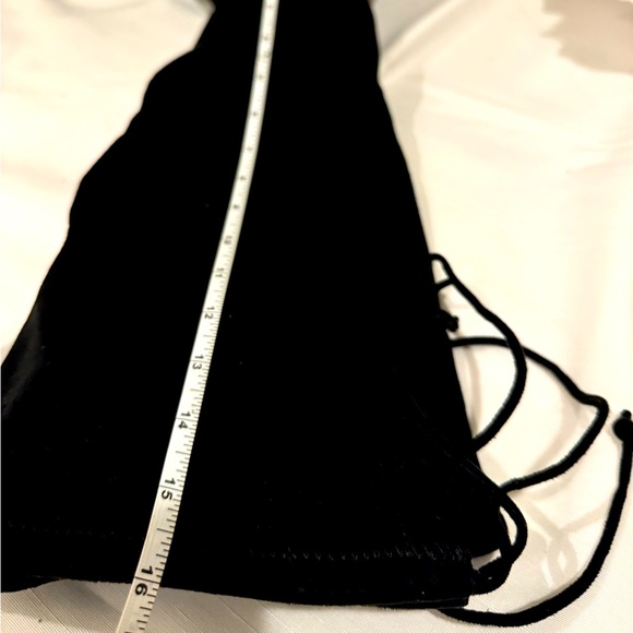 Zara Black Over the Knee Block Heel boots Sz 41 - Picture 10 of 10